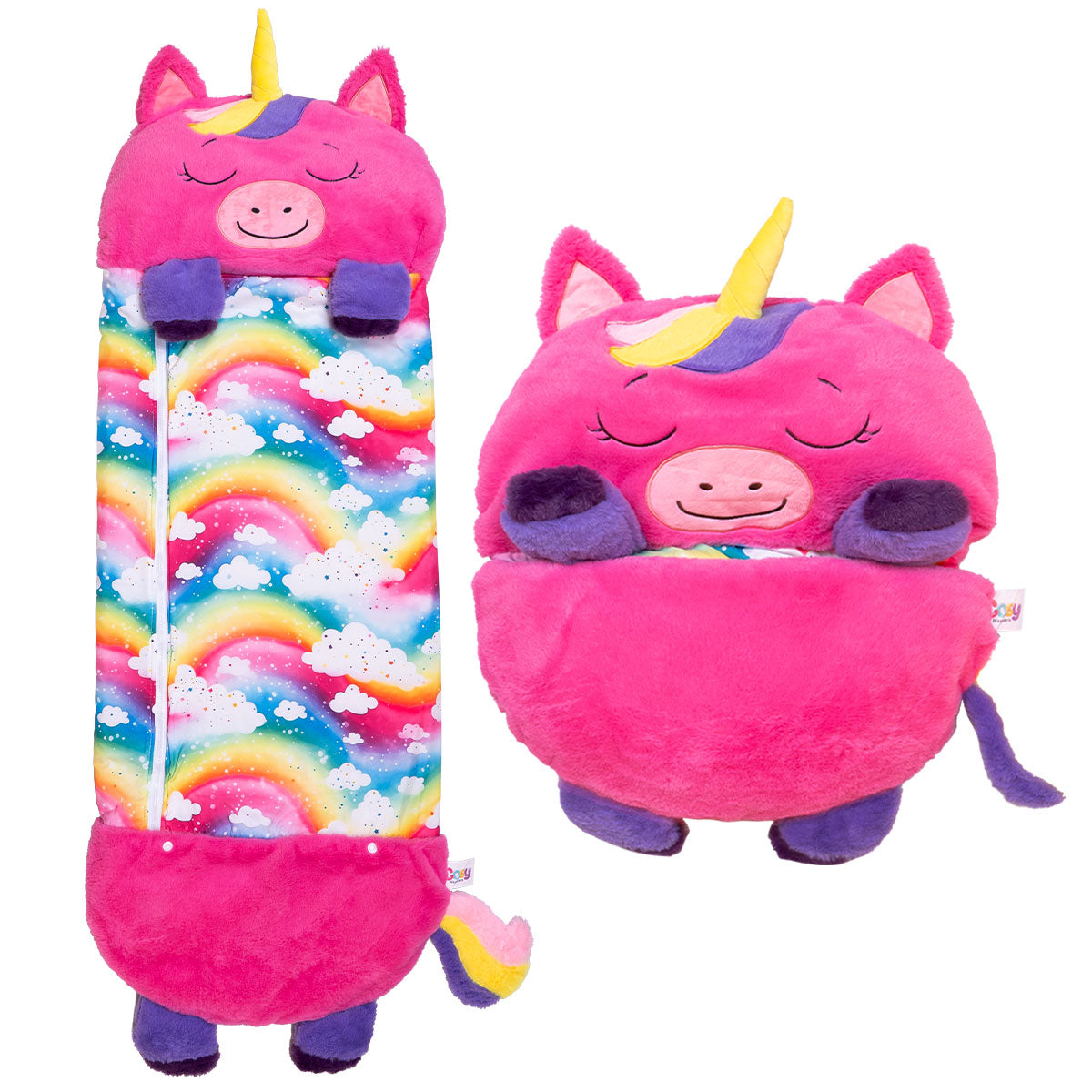 Pink Unicorn Cosy Napper ™