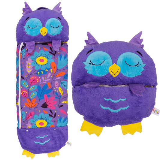 Purple Owl Cosy Napper ™